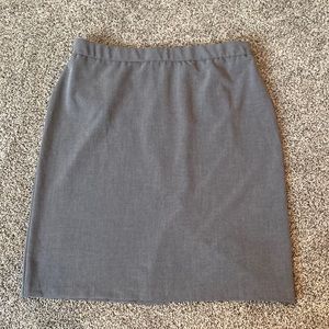 Gray NYCC Size 14 Pencil Skirt